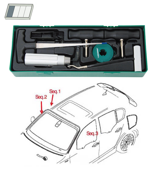 WINDSHIELD REPAIR SET