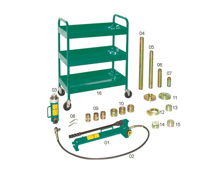20 TON COLLISTION REPAIR KIT (TWO SPEED PUMP)