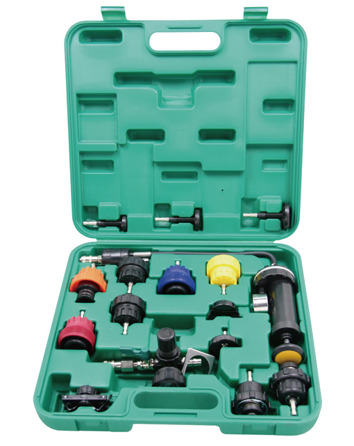 17PCS RADIATOR PRESSURE TESTER