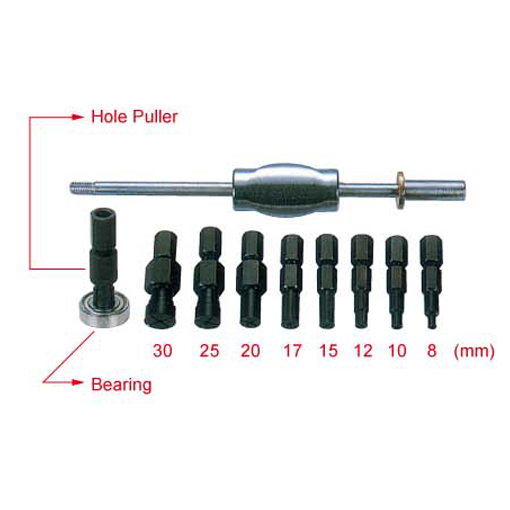 BEARING HOLE PULLER KIT