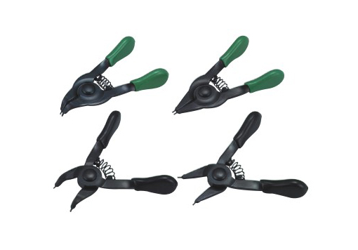 4PCS MINI SNAP RING PLIERS SET CR-MO