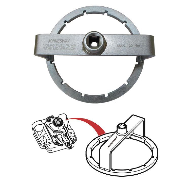 FUEL PUMP TANK LID WRENCH FOR VOLVO