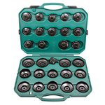 30PCS CUP TYPE OIL FILTER WRENCH SET