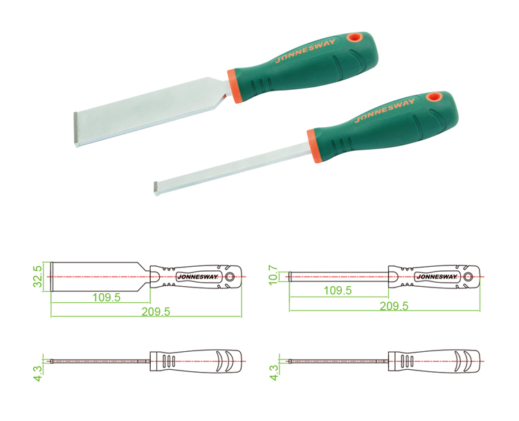 2PCS SUPER SCRAPER SET