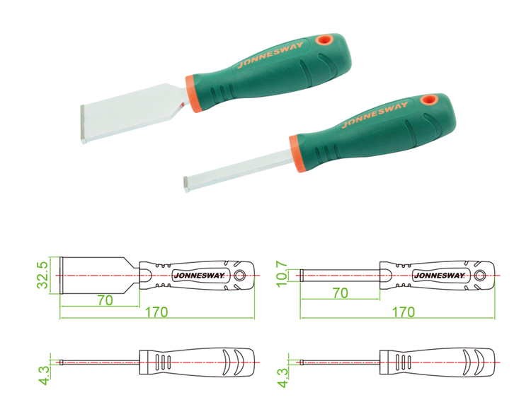 2PCS SUPER SCRAPER SET