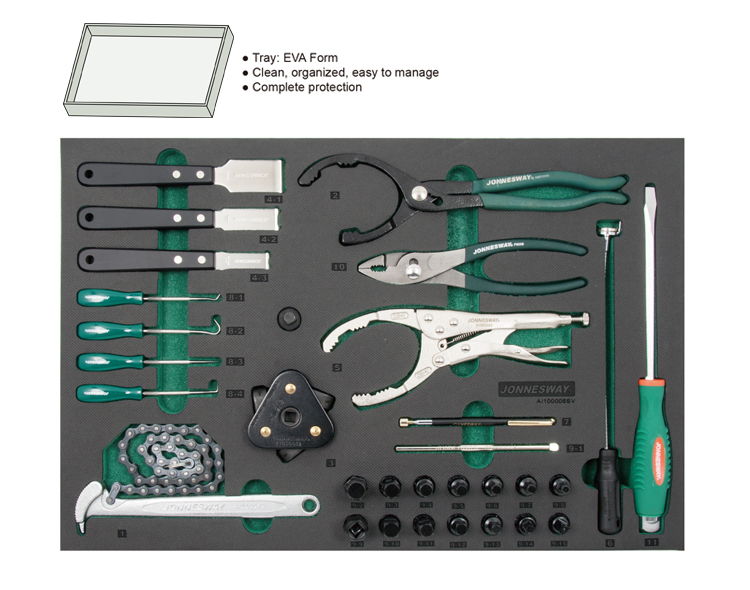 30PCS ENGINE SERVICE TOOL SET