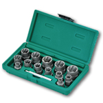13PCS NUT AND BOLT EXTRACTOR SOCKET SET