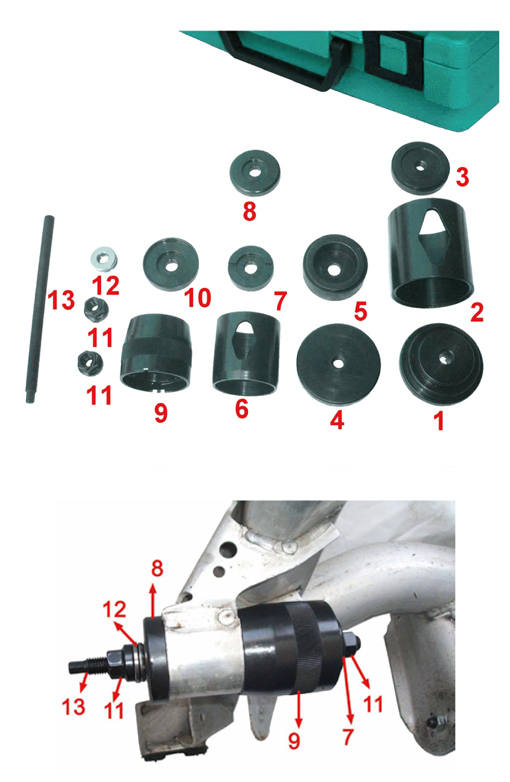 REAR SUSPENSION DIFFERENTIAL BUSH EXTRACTOR / INSTALLER FOR BMW