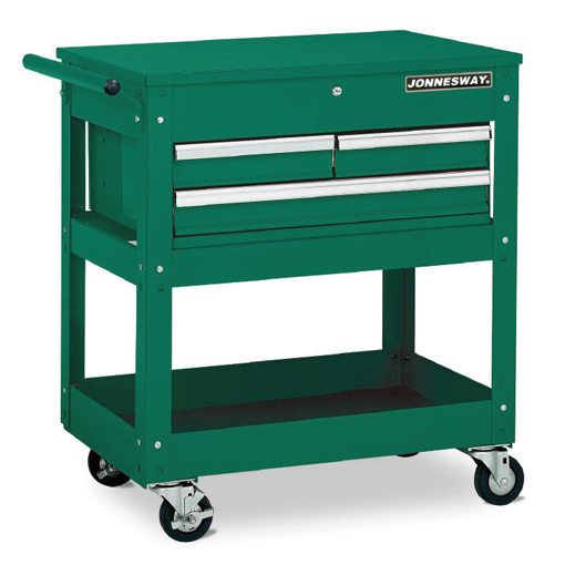 SERVICE CART WITH 3 DRAWERS (BALL BEARING SLIDE)
