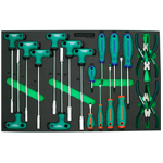 20PCS SCREWDRIVER & PLIERS SET