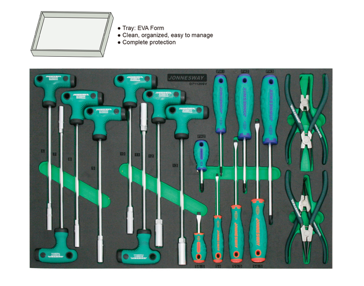 20PCS SCREWDRIVER & PLIERS SET