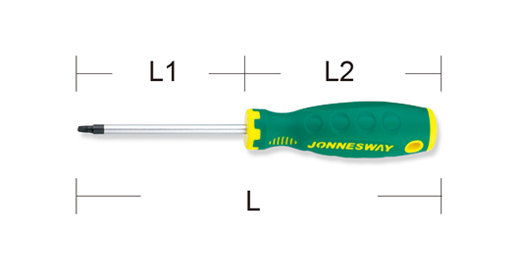 ANTI-SLIP GRIP ROBERTSON SCREWDRIVERS