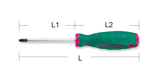 ANTI-SLIP GRIP STAR SCREWDRIVERS