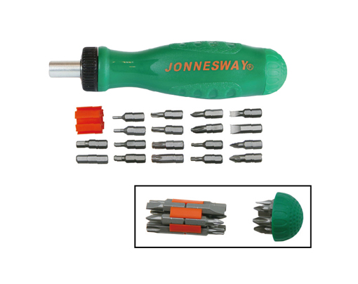 19PCS RATCHET DRIVER BIT SET