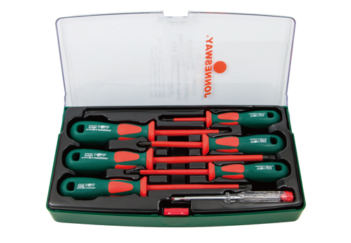 7PCS 1000V INSULATED SCREWDRIVER SET