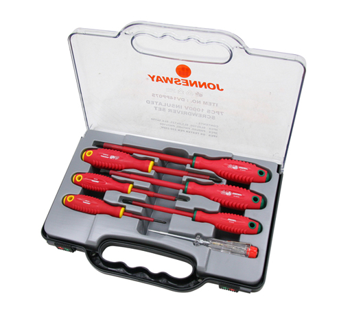 7PCS 1000V INSULATED SCREWDRIVER SET