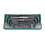 8PCS TWO WAY BALL POINT HEX KEY SET