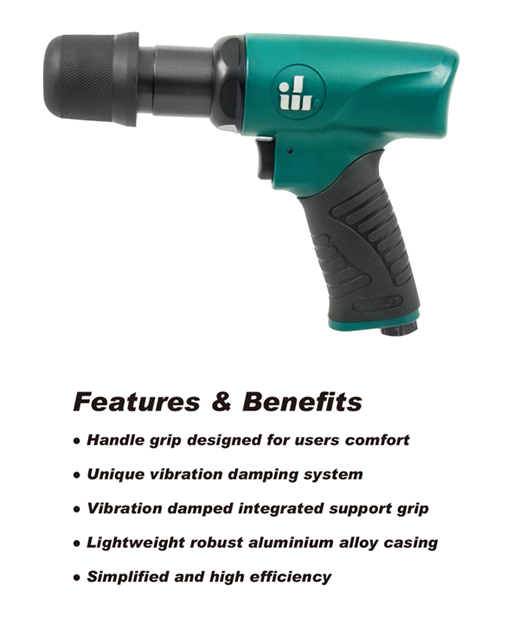 VIBRO-REDUCED AIR HAMMER(ROUND/HEX)