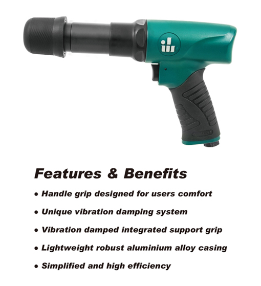 VIBRO-REDUCED AIR HAMMER(ROUND/HEX)