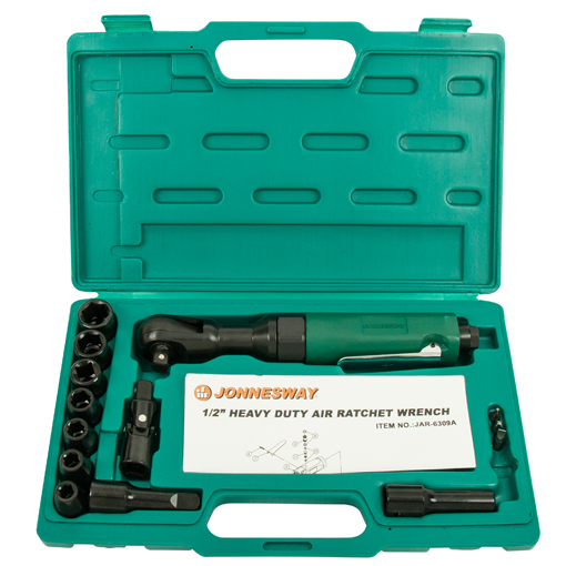 HEAVY DUTY AIR RATCHET WRENCH KIT