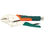 CURVED JAW LOCKING PLIERS WITH WIRE CUTTER
