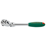 FLEXIBLE RATCHET HANDLE WITH ANTI-SLIP GRIP-36 TEETH