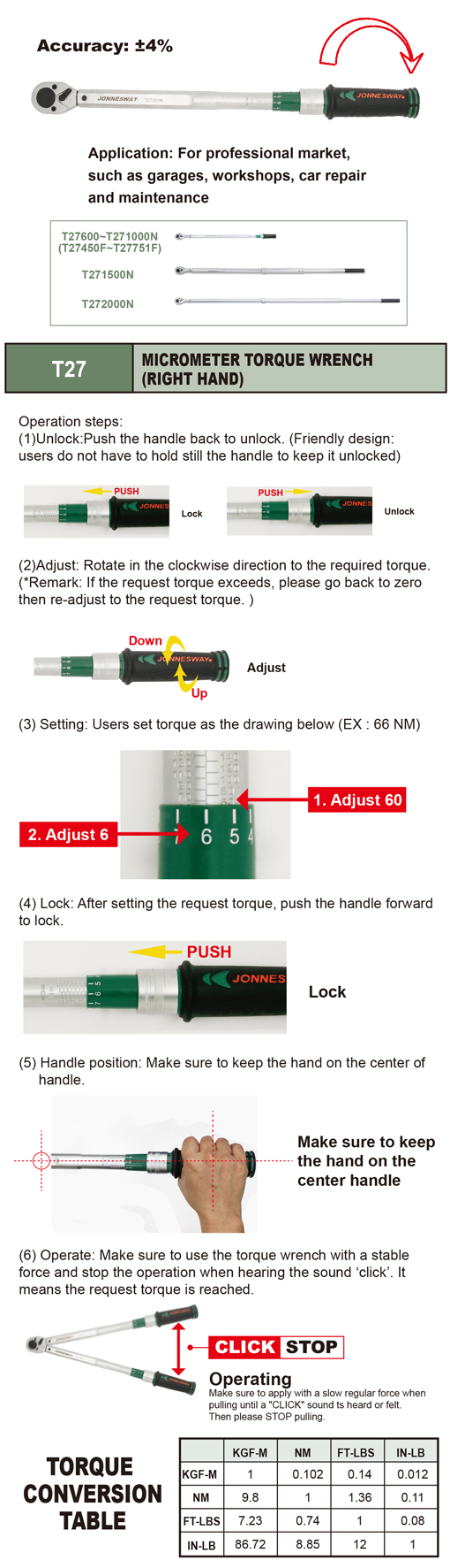 T27 MICROMETER TORQUE WRENCH (RIGHT HAND)_NM