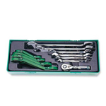 11PCS WRENCH SET AND RATCHET HANDLE