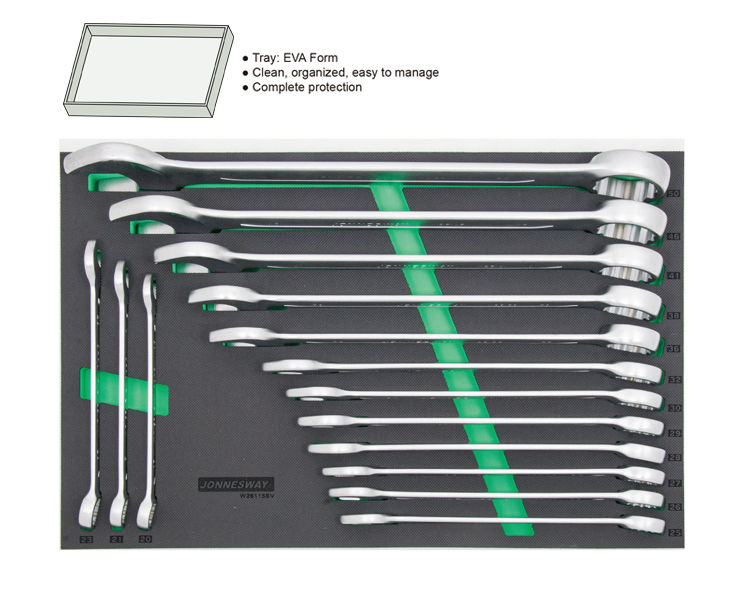 15PCS COMBINATION WRENCH SET