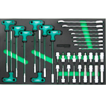 34PCS WRENCH & SCREWDRIVER SET