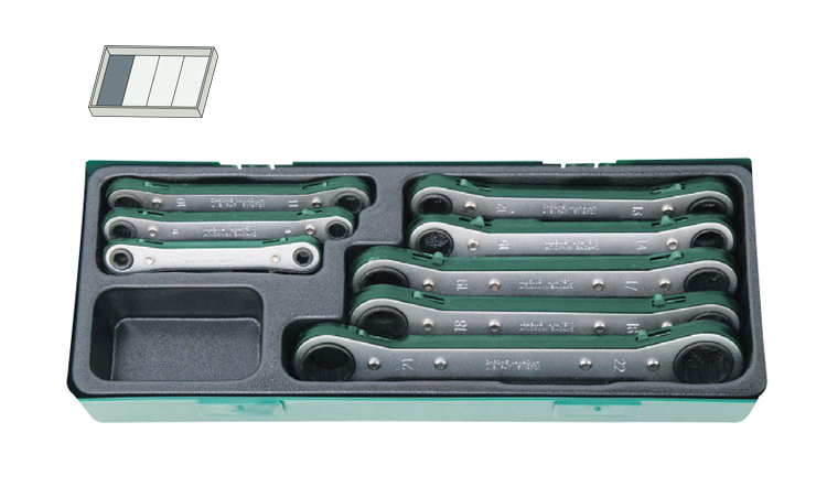 8PCS BOX WRENCH SET